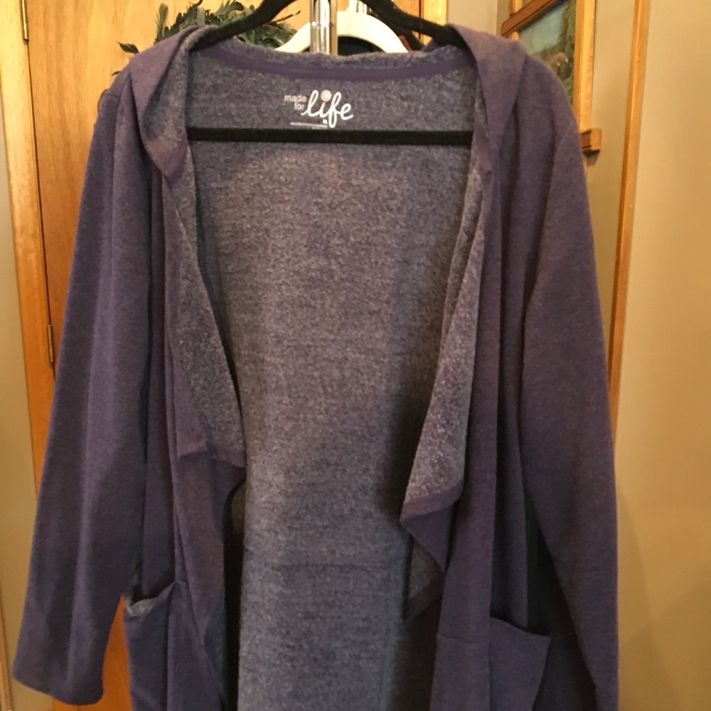 Purple Yoga Sweatshirt